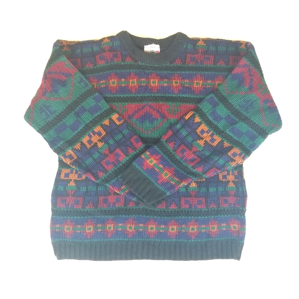 Vintage Cadet Boys Club Christmas Sweater 14-16